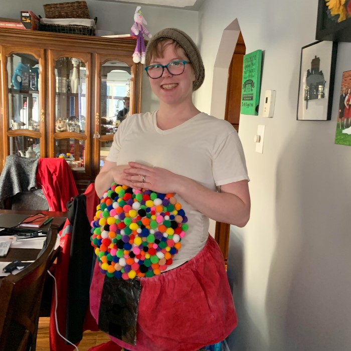 gumball machine costume