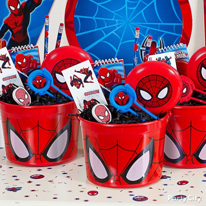 spiderman party supplies