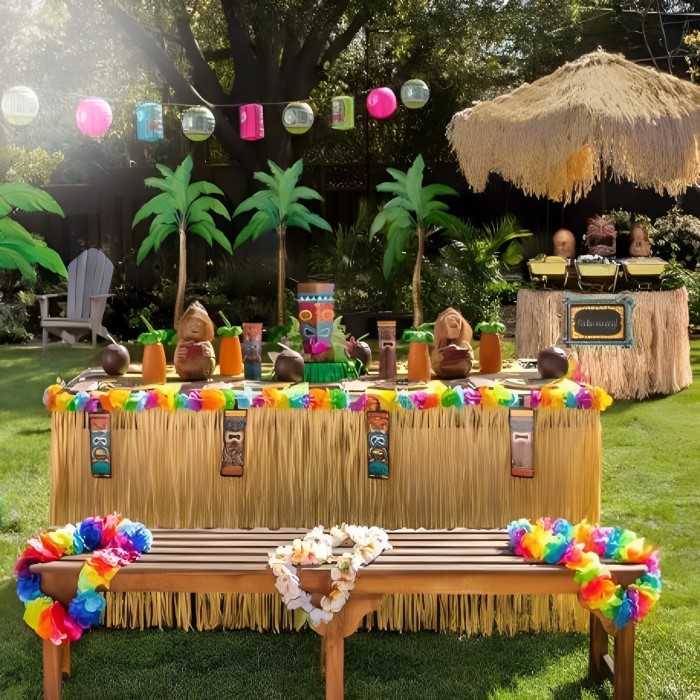 hawaiian party supplies