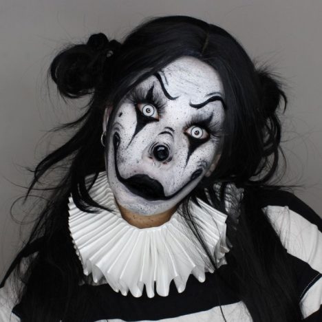 scary halloween face paint ideas