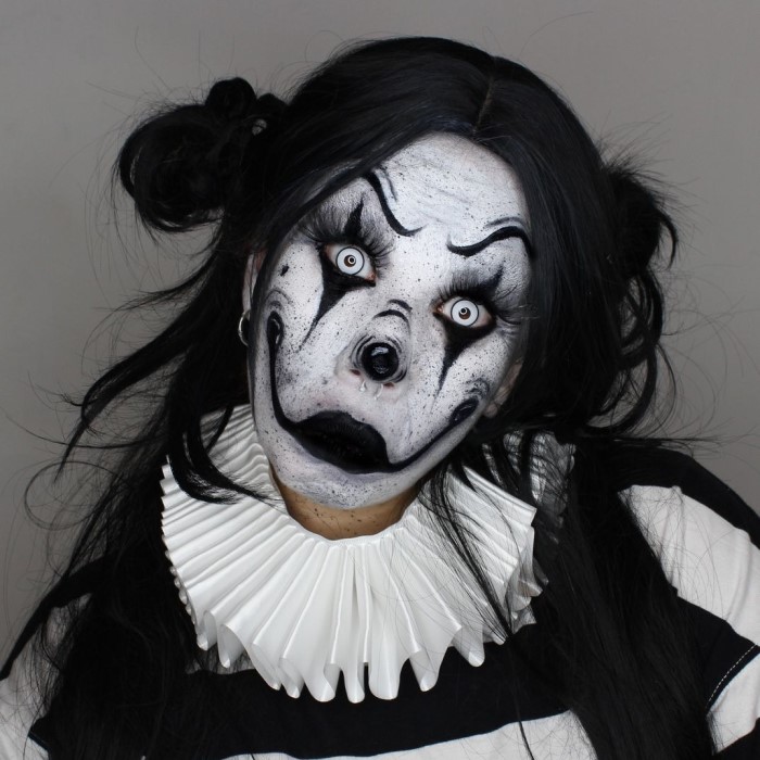 scary halloween face paint ideas