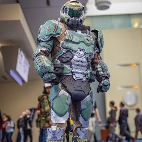 doom slayer cosplay