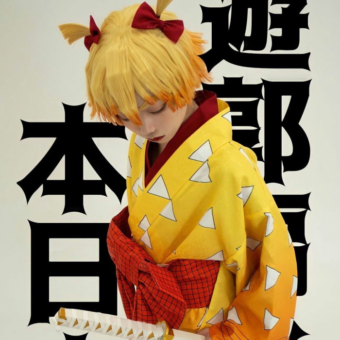 zenitsu cosplay