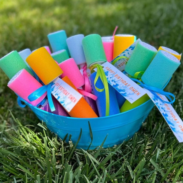 swimming party supplies