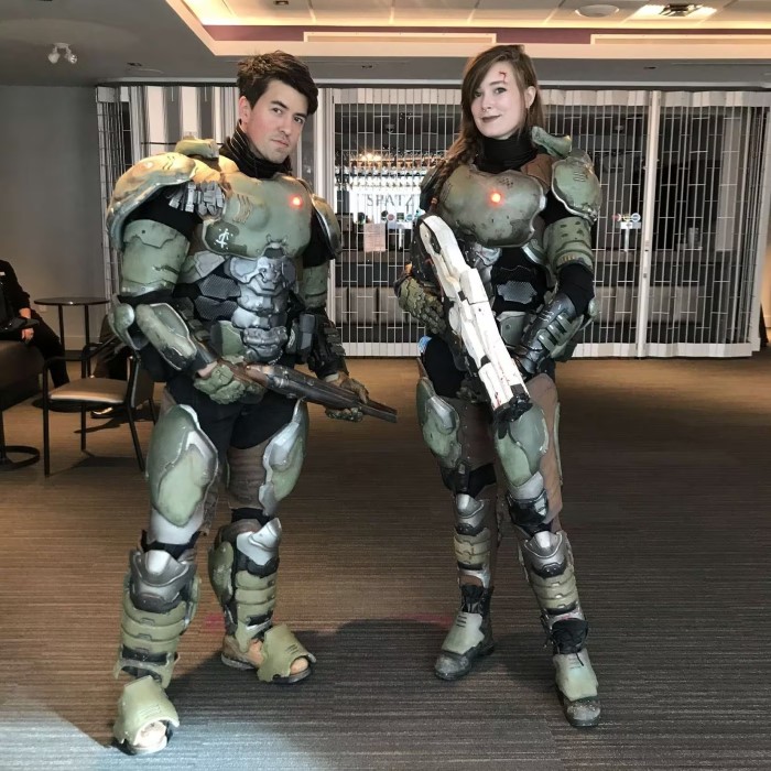 doom slayer cosplay