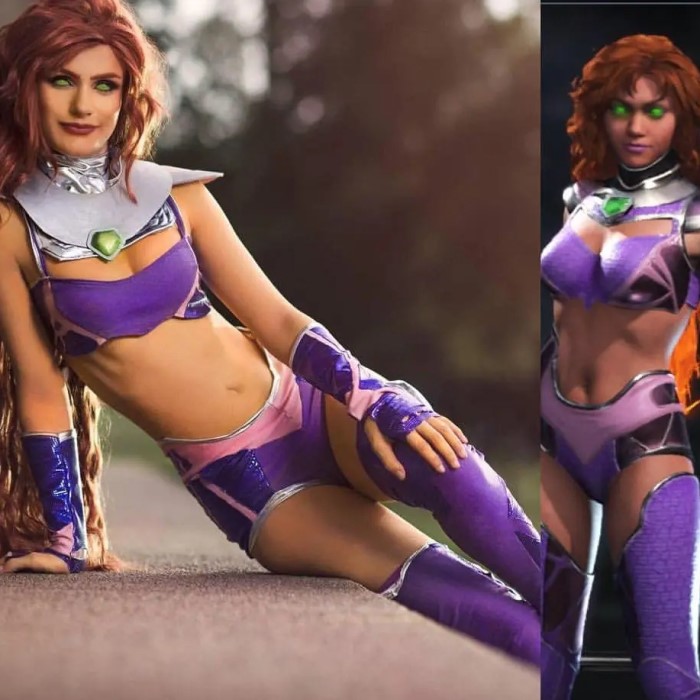 starfire cosplay