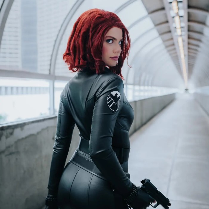 black widow cosplay