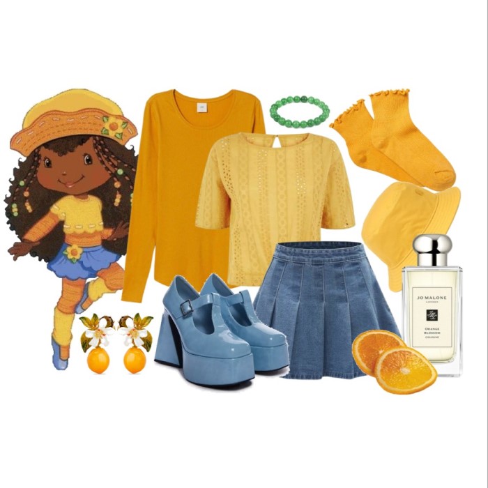 orange blossom costume