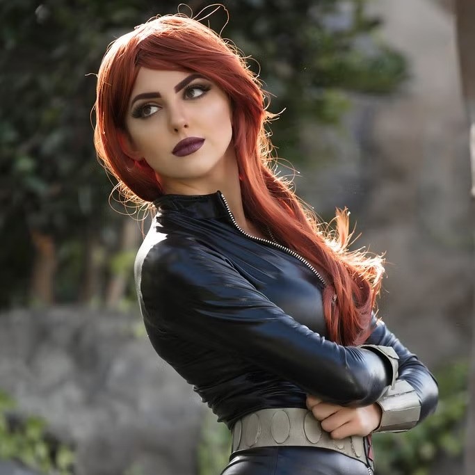 black widow cosplay