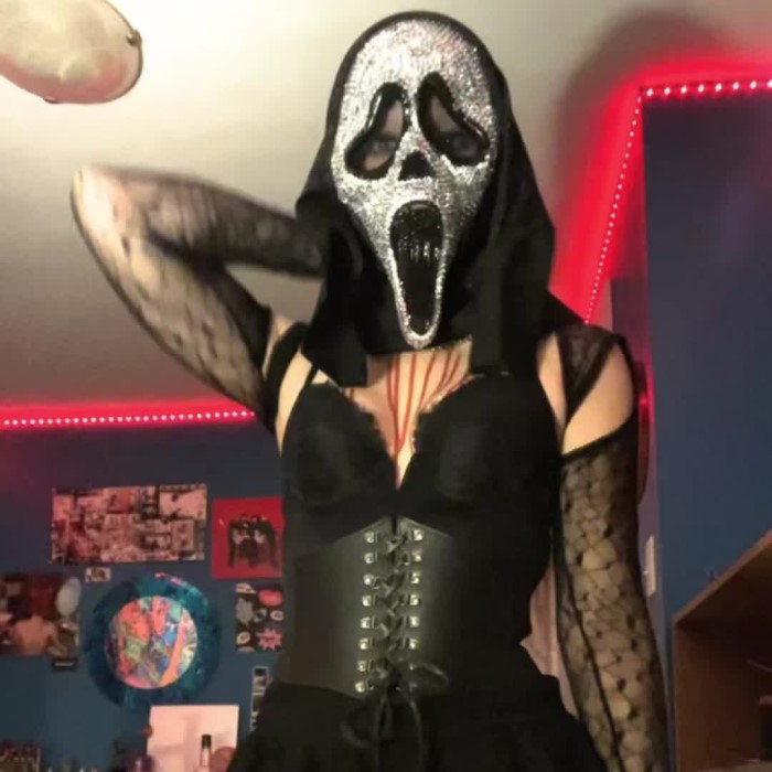 ghostface cosplay