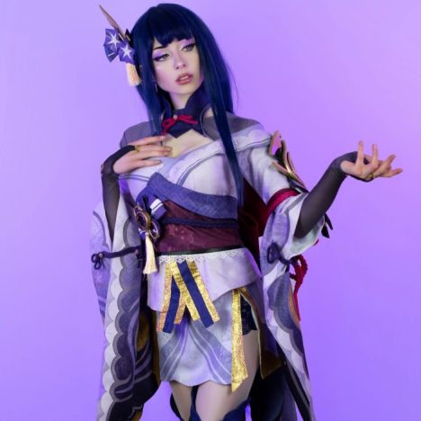 raiden shogun cosplay