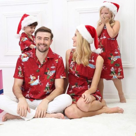 hawaiian christmas outfit