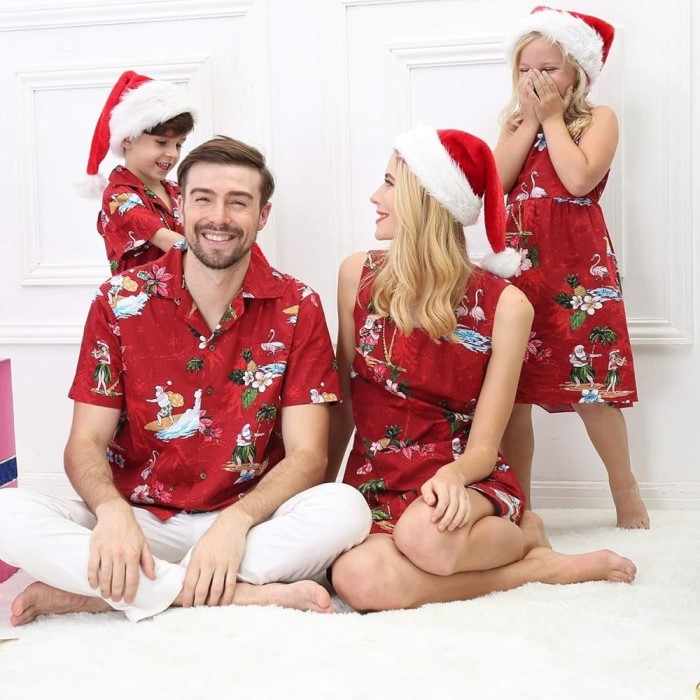 hawaiian christmas outfit