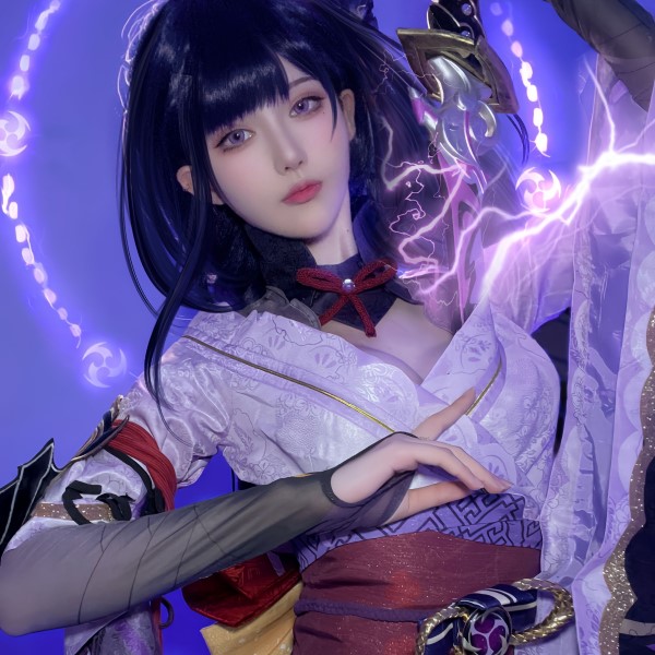 raiden shogun cosplay