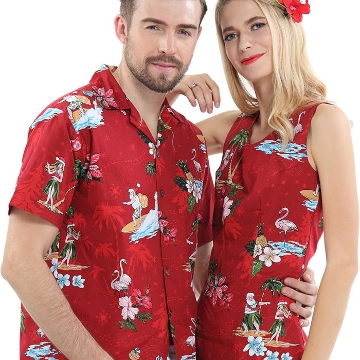 hawaiian christmas outfit