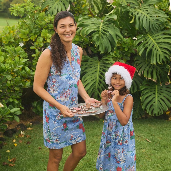 hawaiian christmas outfit