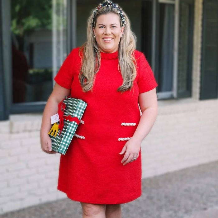 plus size christmas outfit