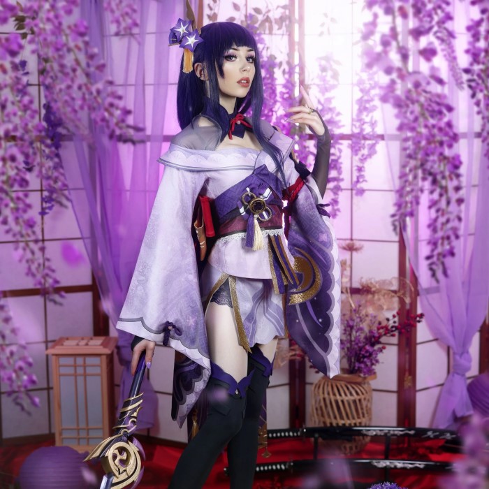 raiden shogun cosplay