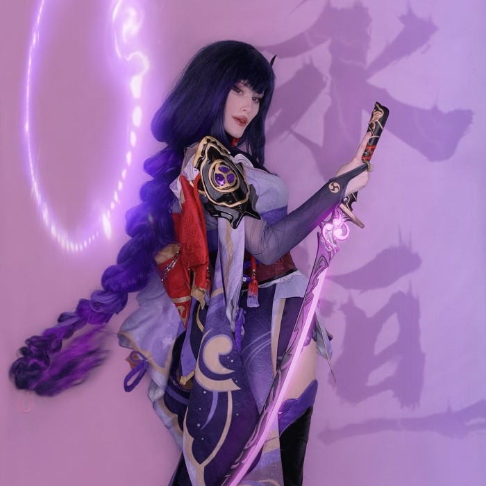 raiden shogun cosplay