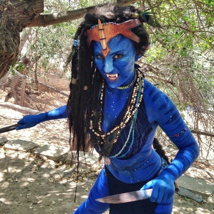 body paint cosplay