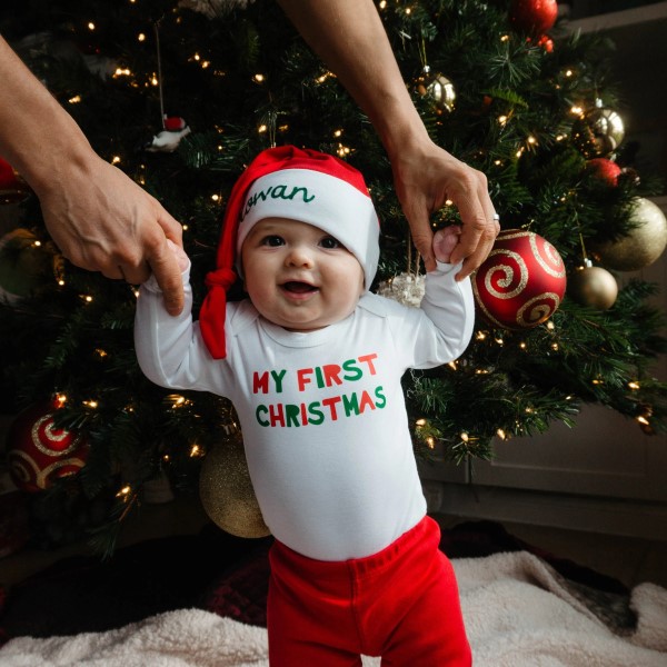 baby boy christmas outfit