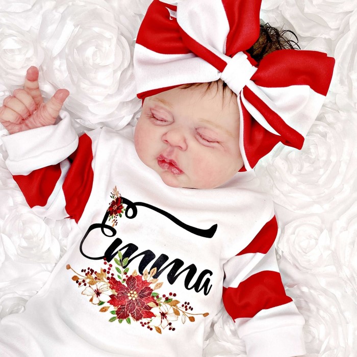 newborn girl christmas outfit
