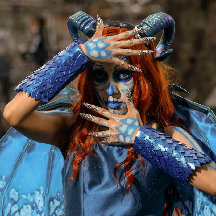 body paint cosplay