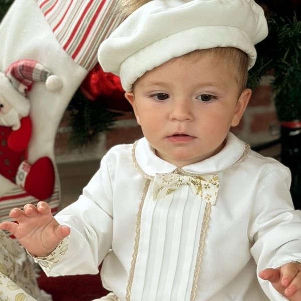 baby boy christmas outfit