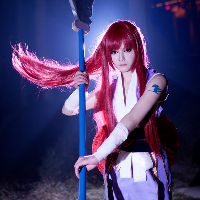 erza scarlet cosplay