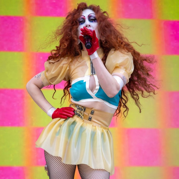 chappell roan latex outfit