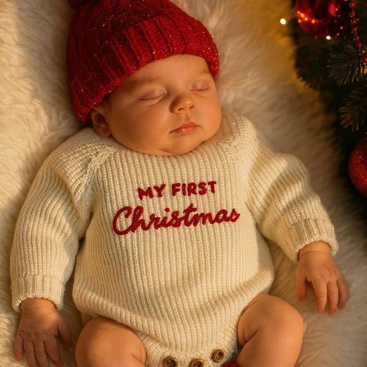 baby first christmas outfit