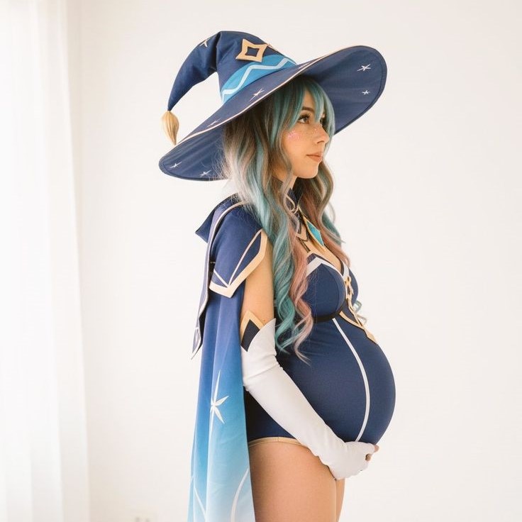 pregnant cosplay