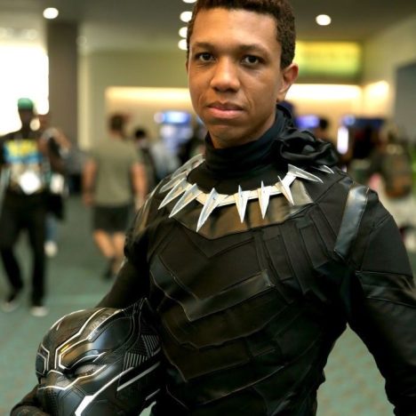 black panther cosplay