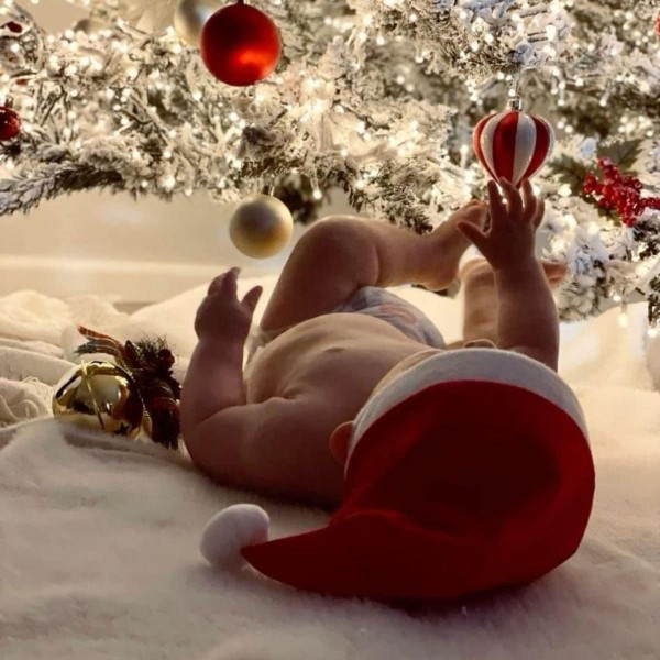 baby’s first christmas outfit