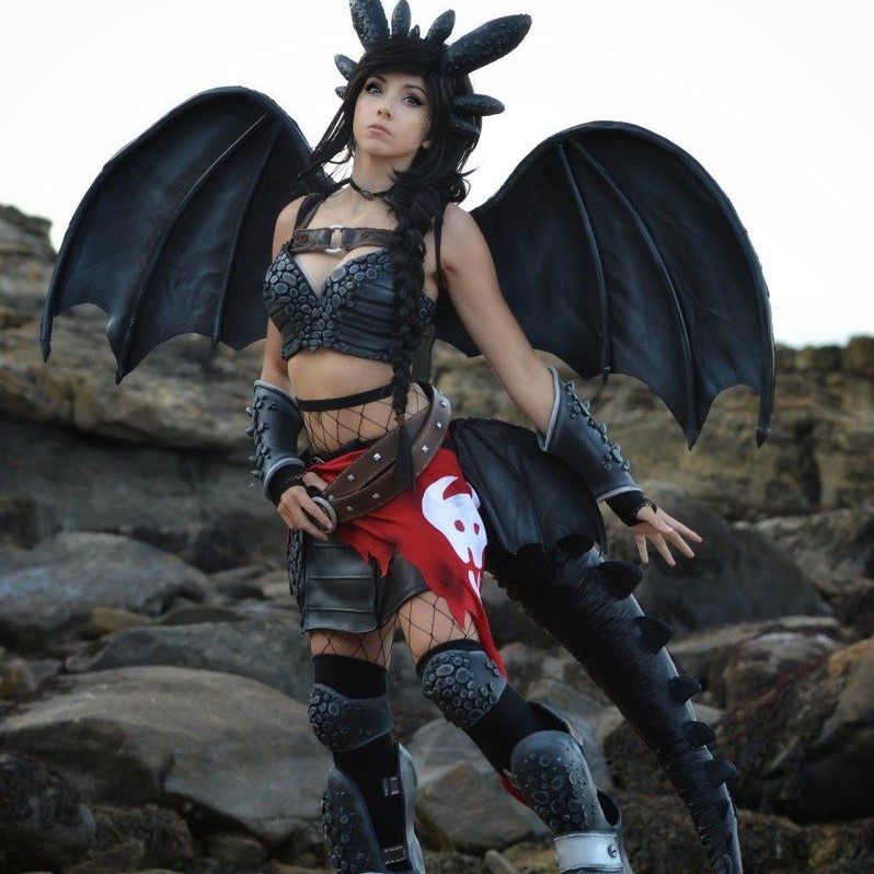 toothless cosplay