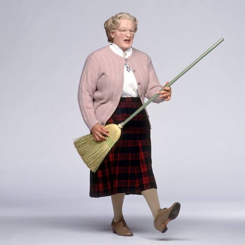 mrs doubtfire costume