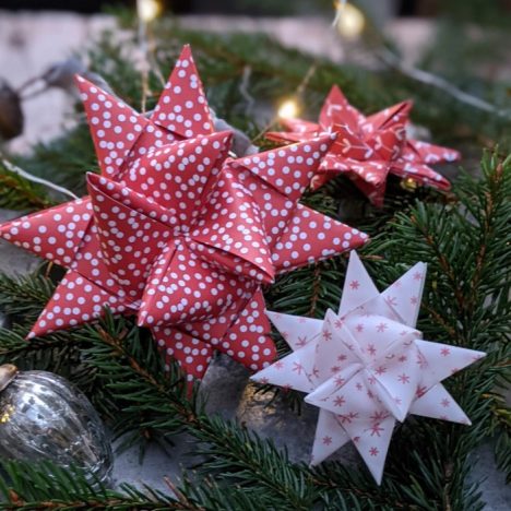 danish star ornament
