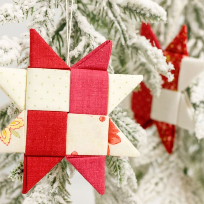 danish star ornament