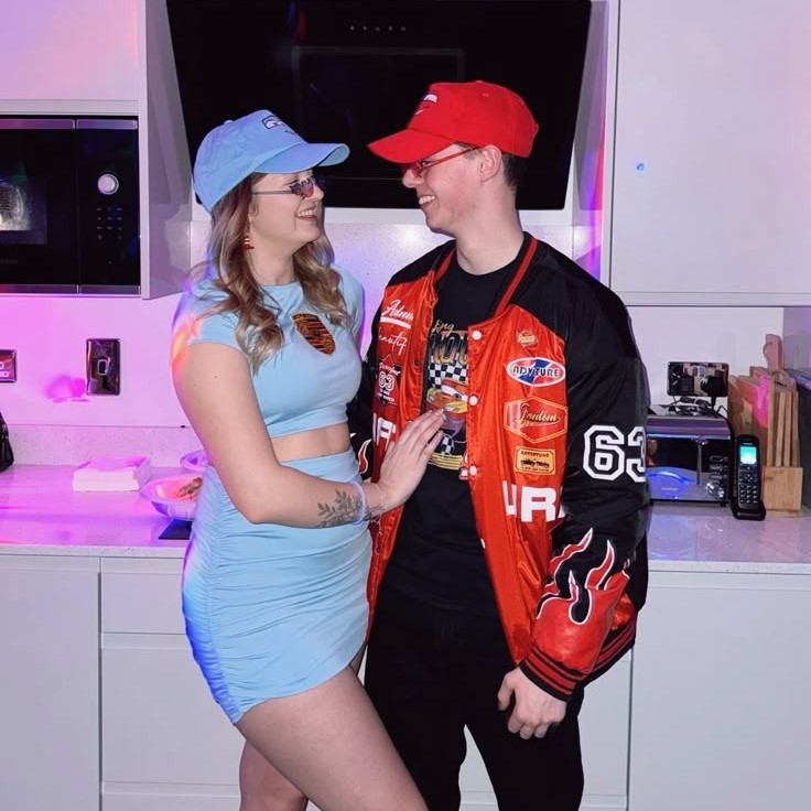 lightning mcqueen and sally costume