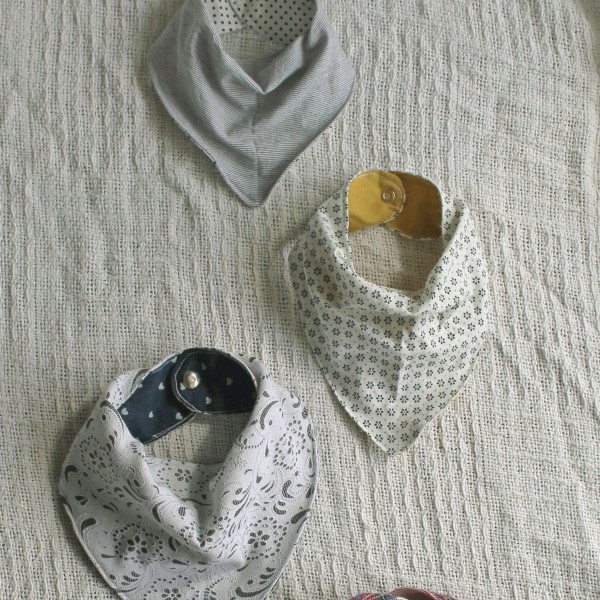 baby bandana bib pattern