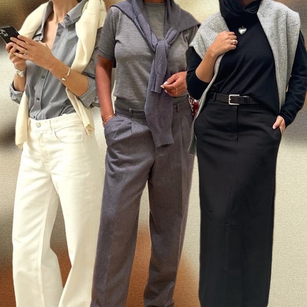 how to tie sweater over shoulders