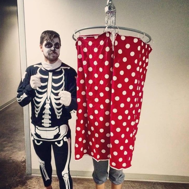 karate kid shower costume