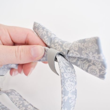 how to make a dog bow tie