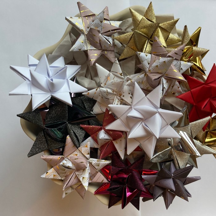 danish star ornament