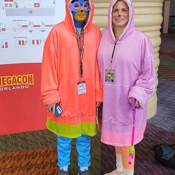 bluey grannies costume