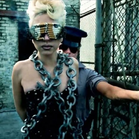 lady gaga cigarette glasses