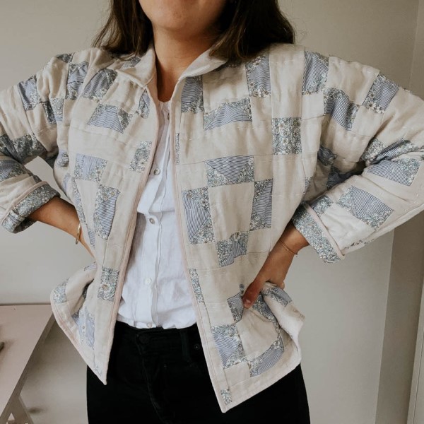 how to make a quilted jacket