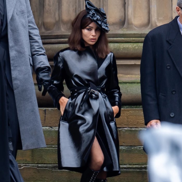 zoe kravitz catwoman costume