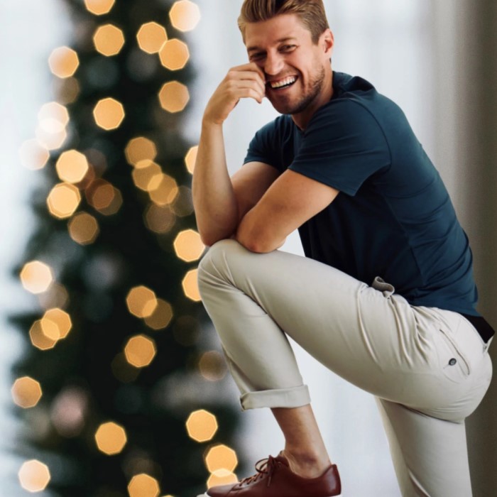 christmas party outfit men