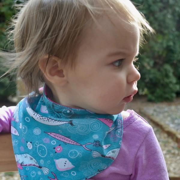 baby bandana bib pattern